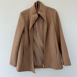 J Crew camel/tan wool jacket